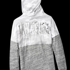 PINK Hooded long sleeve Shine